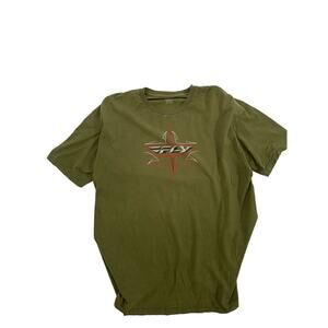 Y2K Fly Racing Green T-shirt